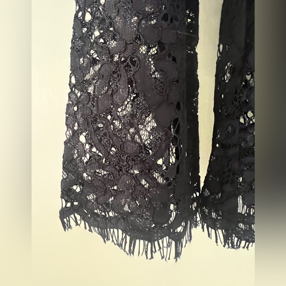 J. Crew Navy Lace Blouse- 4 - Picture 2 of 4